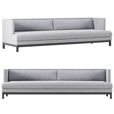 CB2 Brava Houndstooth Sofa — Вид 1