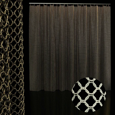 metal chain curtain — Ver 1