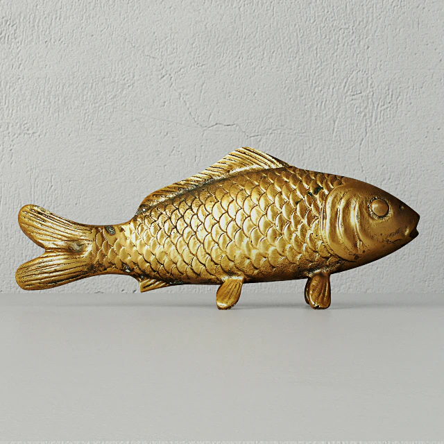 1960s Brass Koi — Descargar