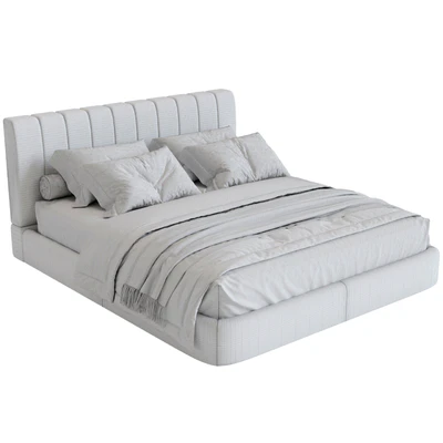 Whaite bed — Вид 3