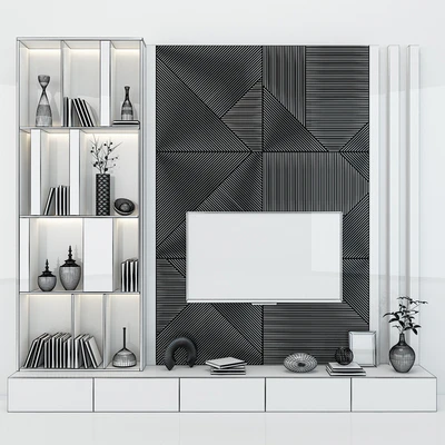 TV shelf 0132 — Ver 3