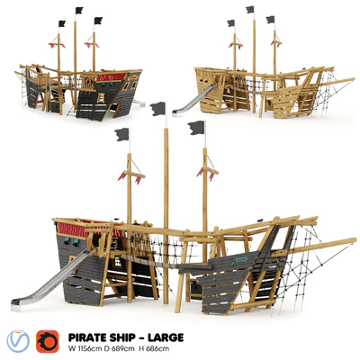 KOMPAN. PIRATE SHIP - LARGE — Ver 1