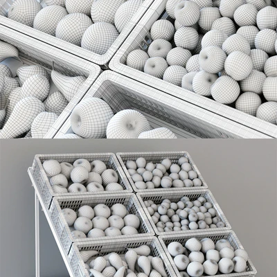 Rack with fruits — Ver 2
