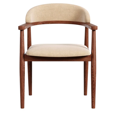 Modrest Cohen Walnut Dining Chair — Вид 4
