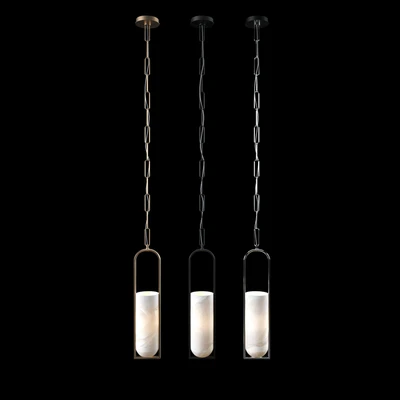 Kelly Wearstler Melange Small Elongated Pendant — Ver 2