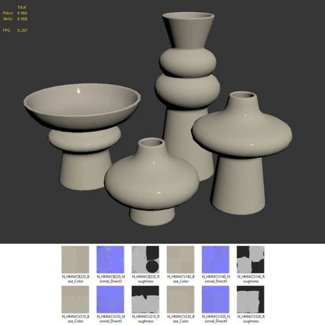 Set of vases H&M — Descargar