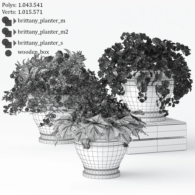 Pottery Barn / Bryttany Planters — Скачать