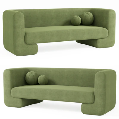 Moma Fabric Sofa — Вид 2