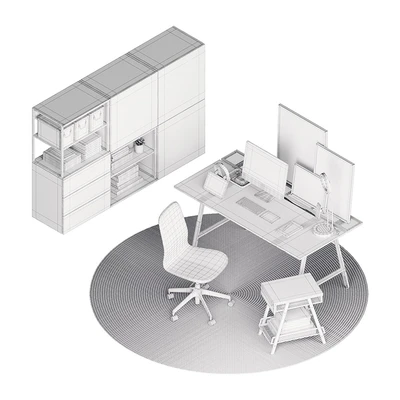 Utespelare Nordic Desk — Вид 5
