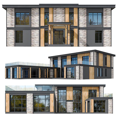 House in the Wright style — Ver 1