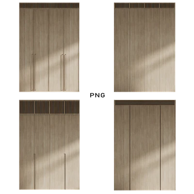 Набор гардеробных шкафов с вентиляционной решеткой — Вид 5