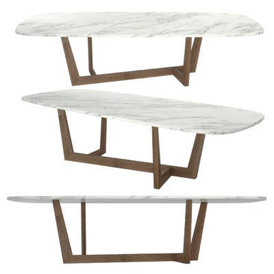 Bonaldo 'art wood' Barrel Tables — Вид 4
