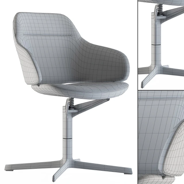 Office Chair Modern Fabric — Descargar