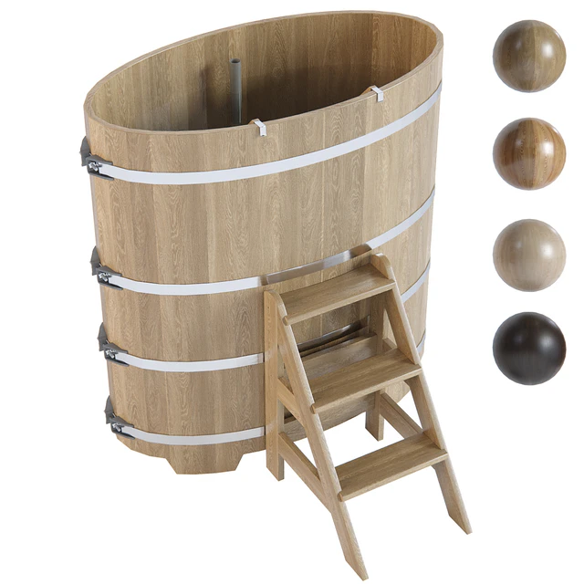 Овальная купель от Bentwood 0.69*1.31м — Скачать