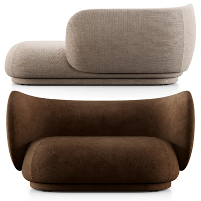 Rico Divan And 2 Seat Sofa By Ferm Living — Ver 6