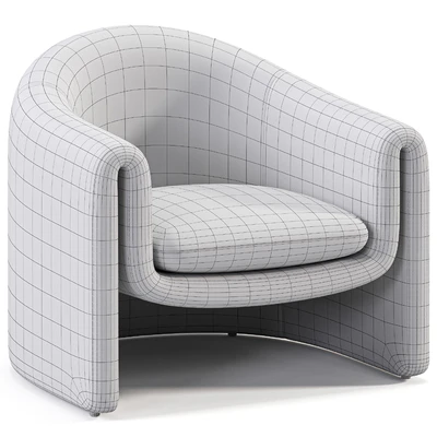 Velvet Sculptural Chair — Вид 6