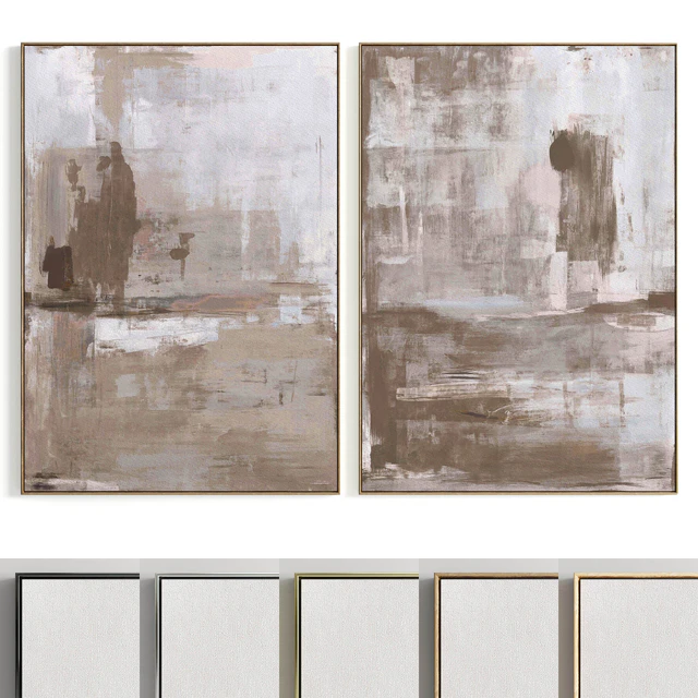 Plaster Two Photo Frame R-167 — Download