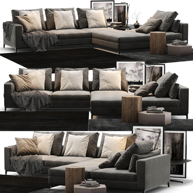 Minotti Andersen Sofa — Скачать