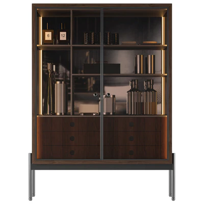 книжные шкаф Minotti Superquadra 2021 collection № 4 — Вид 4