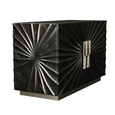 globalviews Pleated 2Door Cabinet — Ver 3