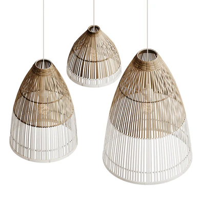 bamboo lampshade model — Ver 6