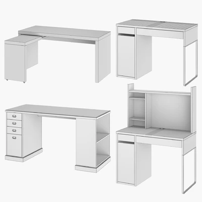 Набор письменных столов IKEA set 2 — Вид 6