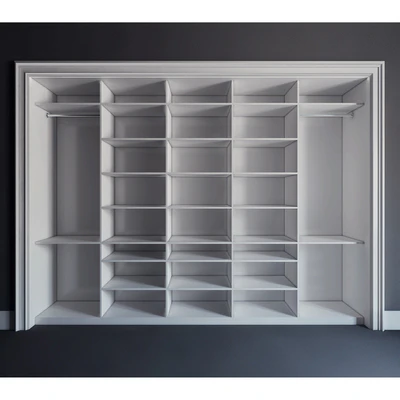 Встроенный шкаф 01\fitted wardrobe 01 — Вид 3
