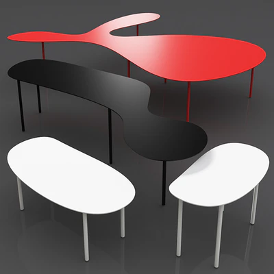 table Rabbit Tortoise Collection by Living Divani - set2 — Вид 1