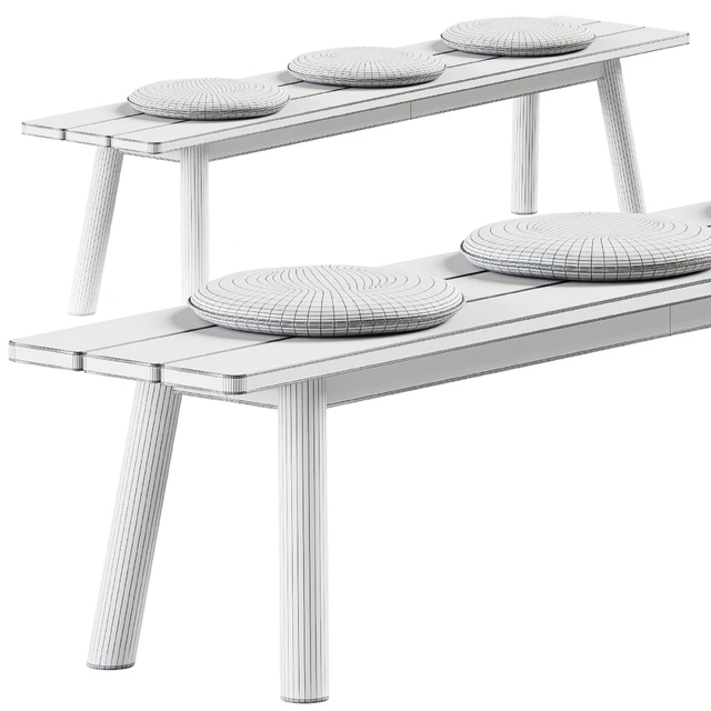 Bull Bench by B&B Italia / Bench — Descargar