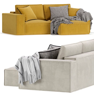 Corner Sofa Loft Ebi Happy Yellow — Вид 5