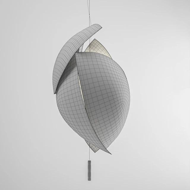 Grok Voiles paper pendant lamp — Скачать
