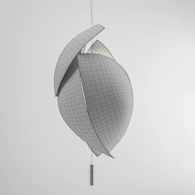 Grok Voiles paper pendant lamp — Вид 3