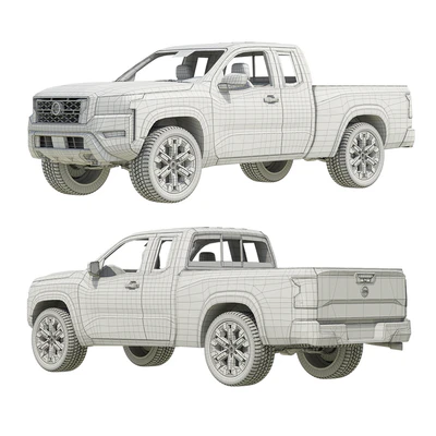 Nissan Frontier King Cab 2022 — Ver 3