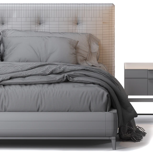 Andersen bed by Minotti — Скачать