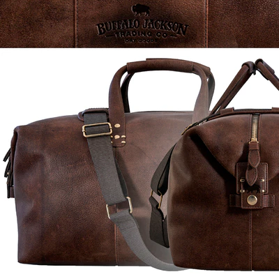 WALKER LEATHER WEEKEND BAG — Ver 3