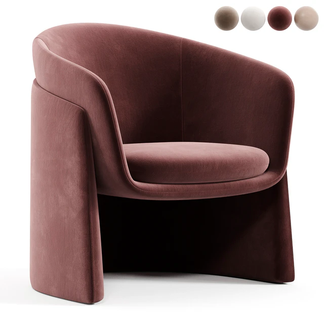 Seba Lounge Armchair — Скачать