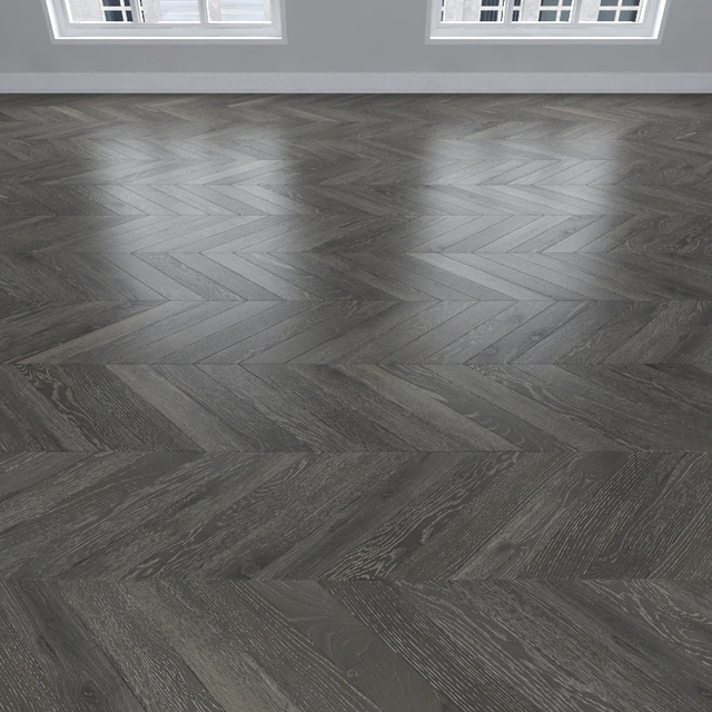 Parquet Oak gray, 3 types: herringbone, linear, chevron. — Download