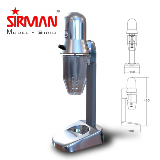 Mixer for milkshakes - Sirman SIRIO — Descargar