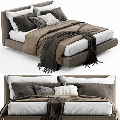 B&B Italia Richard Bed — Ver 3