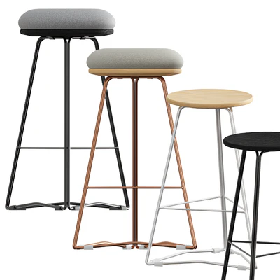 TRI650 Soft Top Stool by Hunt Furniture — Ver 3