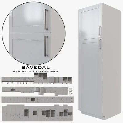 Кухня IKEA SÄVEDAL — Вид 1