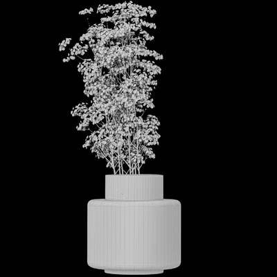 Bouquet of Flowers - in a glass vase — View 3