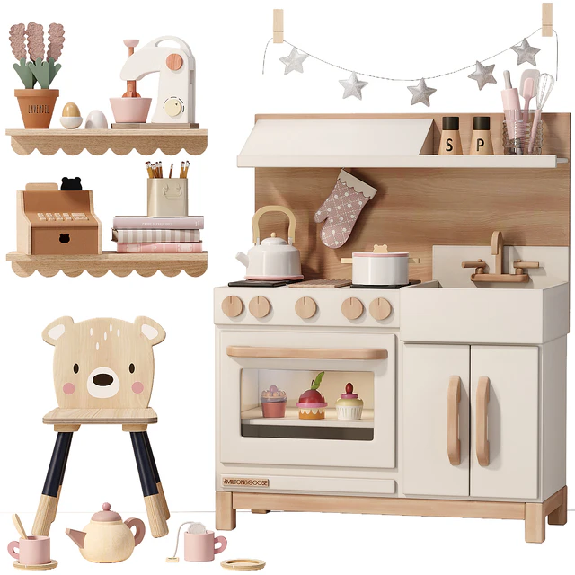 MILTON & GOOSE Play Kitchen Toy and Decor for kids — Descargar