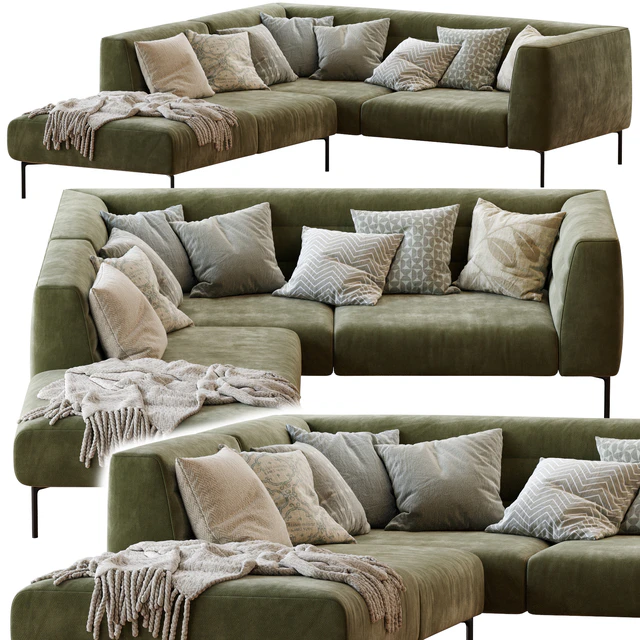 Sofa BOTERO Zanotta — Скачать