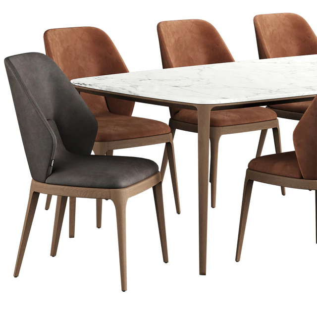 Poliform HENRY Table EMPORIO CHAIR — Скачать