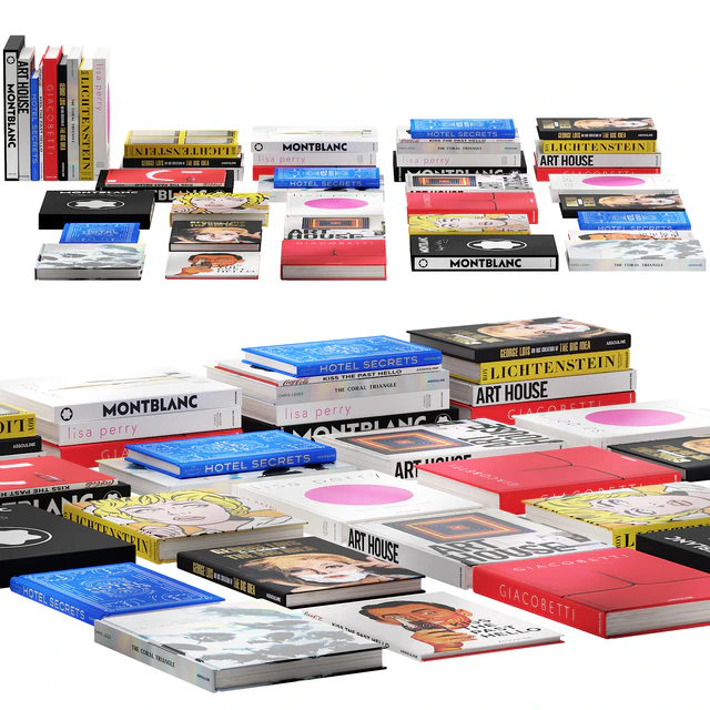 032 Decorative books set 03 fashion 00 — Скачать