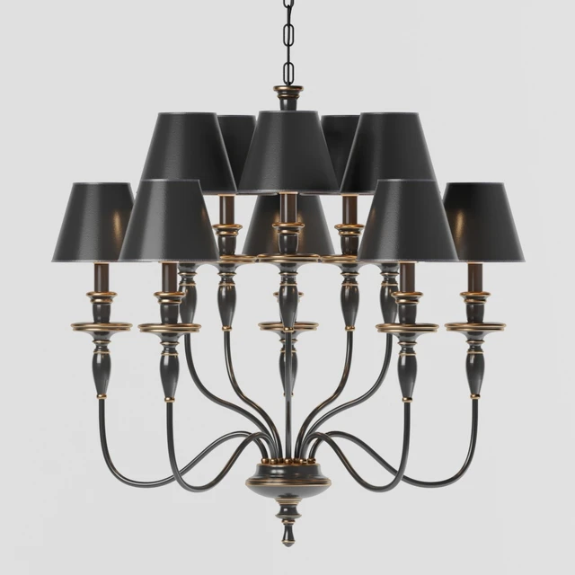 Chandelier Dantone Home Glory DL1359-10BBZ — Descargar