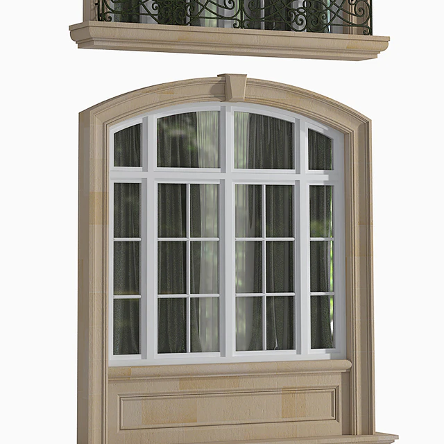 Windows and doors in the style of modern classics — Descargar