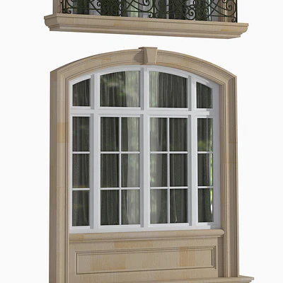 Windows and doors in the style of modern classics — Ver 4