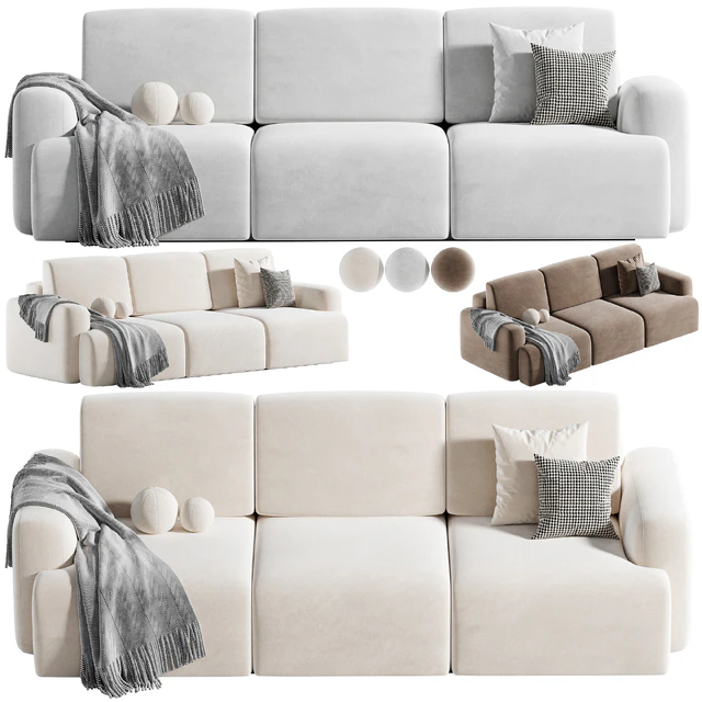 Sofa Bonent Velvet Moss — Descargar